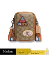 กระเป๋าสะพายข้าง COACH CJ671 STANTON CROSSBODY IN SIGNATURE CANVAS WITH PATCHES (QBE7V)