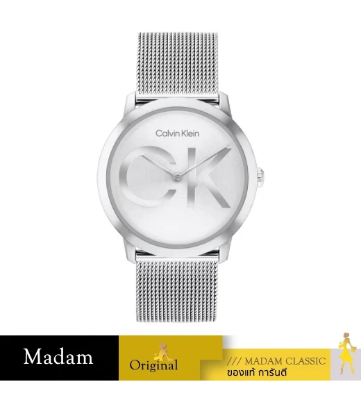 นาฬิกาผู้หญิง Calvin Klein 25300009 Intrigue Unisex Watch 40 mm. Stainless steel Silver