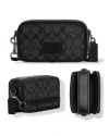 กระเป๋าสะพายข้าง COACH CM109 WYATT CROSSBODY IN SIGNATURE CANVAS (QBMI5)