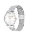 นาฬิกาข้อมือผู้หญิง Coach  CO14504207   Elliot (36mm) Silver Dial / Stainless Steel Mesh Bracelet