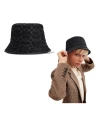 หมวกผู้หญิง COACH CP763  Signature Denim Bucket Hat (BLKML)