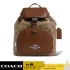 COACH CR130 PACE BACKPACK IN SIGNATURE CANVAS (SVWQ3)