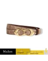 เข็มขัด COACH CX061 SIGNATURE BUCKLE BELT, 25 MM (IMXHES)			