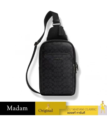 กระเป๋าคาดอก COACH CZ393  ETHAN PACK IN SIGNATURE CANVAS (QBMI5)			