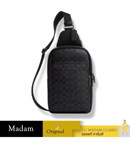 กระเป๋าคาดอก COACH CZ393  ETHAN PACK IN SIGNATURE CANVAS (QBMI5)			