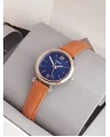 นาฬิกา FOSSIL Grant Men's Watch, 44 mm Case Size, Quartz Chronograph Movement, Genuine Leather Strap  