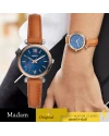 นาฬิกาข้อมือผู้หญิง FOSSIL รุ่น ES4701,สาย Leather, สีน้ำตาล