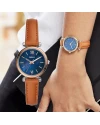 นาฬิกาข้อมือผู้หญิง FOSSIL รุ่น ES4701,สาย Leather, สีน้ำตาล