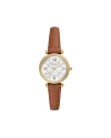 นาฬิกาข้อมือผู้หญิง Fossil ES5297 ,สาย Leather ,28 MM.