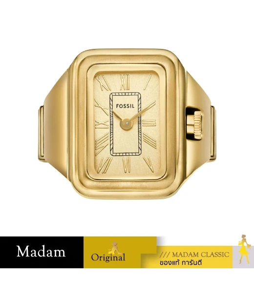 นาฬิกา Fossil Womens Raquel Analog Watch Ring Gold Es5343 14 Mm