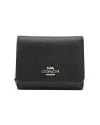 กระเป๋าสตางค์ COACH F37968 SMALL TRIFOLD WALLET (IMBLK)