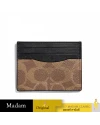 กระเป๋าใส่บัตร COACH F58110 SLIMCARD CASE IN SIGNATURE CANVAS (QBTN2)