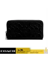 กระเป๋าสตางค์ COACH F58113 ACCORDION WALLET (BLK) 