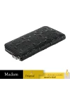 กระเป๋าสตางค์ COACH F58113 ACCORDION WALLET (BLK) 