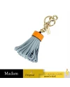 พวงกุญแจ COACH F58505 LEATHER TASSEL BAG CHARM (GDCFL) 