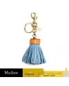 พวงกุญแจ COACH F58505 LEATHER TASSEL BAG CHARM (GDCFL) 