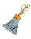 พวงกุญแจ COACH F58505 LEATHER TASSEL BAG CHARM (GDCFL) 