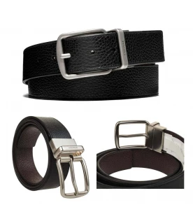 เข็มขัด COACH F64840 WIDE HARNESS CUT-TO-SIZE REVERSIBLE PEBBLE LEATHER BELT (AQ0)