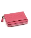 กระเป๋าสตางค์ COACH F67569 SMALL ZIP AROUND WALLET IN SIGNATURE LEATHER (SVSY)