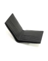 กระเป๋าสตางค์ผู้ชาย COACH F75084 DOUBLE BILLFOLD WALLET IN CALF LEATHER (BLK)				