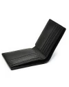 กระเป๋าสตางค์ผู้ชาย COACH F75084 DOUBLE BILLFOLD WALLET IN CALF LEATHER (BLK)				