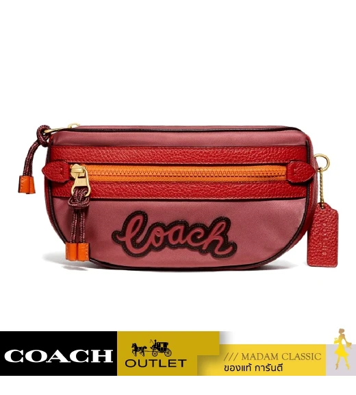 กระเป๋าคาดอก คาดเอว COACH F76649 VALE BELT BAG (IMLOK)