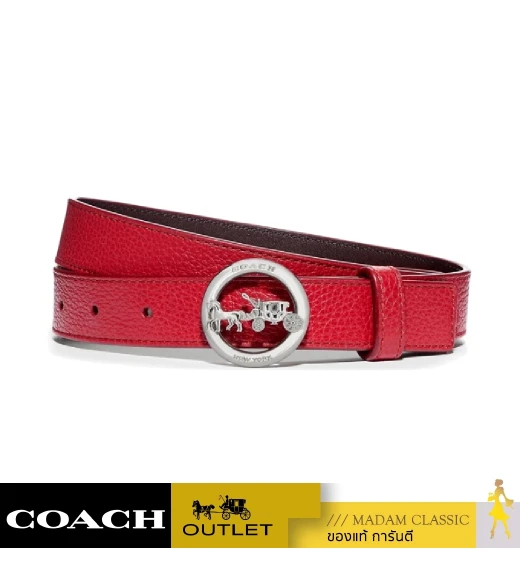 เข็มขัด F78181 HORSE AND CARRIAGE BELT (SVMKC)