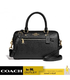 กระเป๋า COACH F79946 ROWAN SATCHEL (IMBLK)