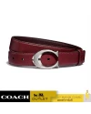 เข็มขัดผู้หญิง COACH F83960 SIGNATURE BUCKLE BELT, 25MM (SVL3UL)