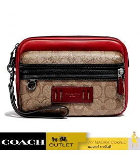 COACH F84681 TERRAIN POUCH IN COLORBLOCK SIGNATURE CANVAS (QBPKP)