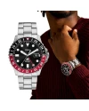 นาฬิกาข้อมือผู้ชาย FS6092,สาย Stainless Steel, สีเงิน Men's Watch 46 mm