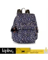 Kipling กระเป๋าเป้ City Pack S - Graph Animal Pr 
