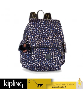 Kipling กระเป๋าเป้ City Pack S - Graph Animal Pr 