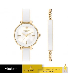 นาฬิกาข้อมือผู้หญิง LEE COOPER LC07813.120 32 MM. GOLD / WHITE