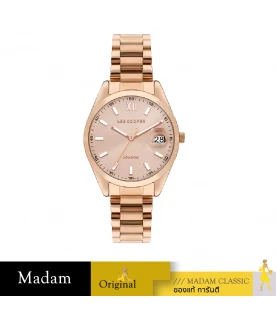 นาฬิกาข้อมือ LEE COOPER LC07827-410,34 MM.,STAINLESS STEEL,ROSE GOLD				