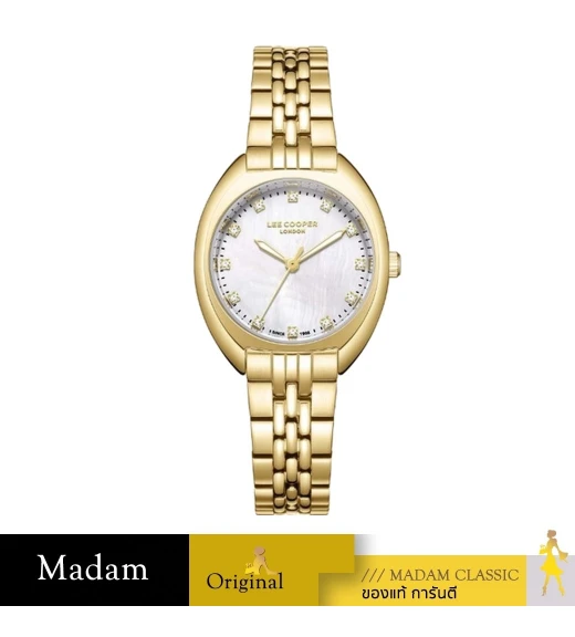 นาฬิกาข้อมือ LEE COOPER LC07989-120,30 MM,STAINLESS STEEL,GOLD				