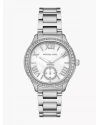 นาฬิกา MK นาฬิกาข้อมือผู้หญิง รุ่น MK4807,สาย Stainless steel, สีเงิน