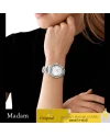 นาฬิกา MK นาฬิกาข้อมือผู้หญิง รุ่น MK4807,สาย Stainless steel, สีเงิน