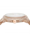 นาฬิกา  Women's watch, model MK4810, stainless steel strap, rose gold color