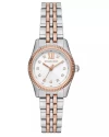 Michael Kors Women's wristwatch, model MK4817SET, Stainless steel strap, Silver - Rose Gold 