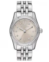 นาฬิกาข้อมือผู้หญิง รุ่น MK4843,สาย Stainless steel, สีเงิน