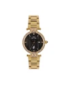 นาฬิกาข้อมือ PPC FONTAINEBLEAU PPC-DC32-GD-BK ÉTOILE RUBAN DIAMOND 30 MM,GOLD / BLACK