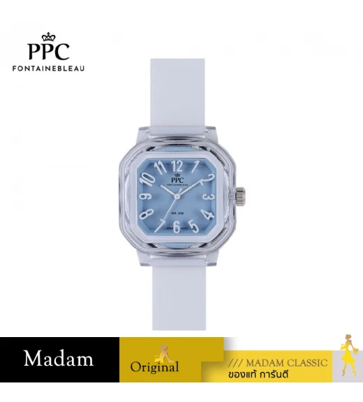 นาฬิกาข้อมือ PARIS POLO CLUB PPC-DC49A-WE-BU JEUNESSE VIVID 38 MM MINT	