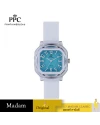 นาฬิกาข้อมือ PARIS POLO CLUB PPC-DC49A-WE-CY JEUNESSE VIVID 38 MM WHITE / CYAN นาฬิกาข้อมือ PARIS POLO CLUB PPC-DC49A-WE-CY JEUNESSE VIVID 38 MM WHITE / CYAN
