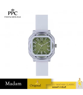 นาฬิกาข้อมือ PARIS POLO CLUB PPC-DC49A-WE-GN JEUNESSE VIVID 38 MM WHITE / GREEN	