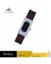 นาฬิกาข้อมือ PARIS POLO CLUB PPC-DF03-BR-BK DORÉE OVALE CARRÉ MODERN BROWN / BLACK นาฬิกาข้อมือ PARIS POLO CLUB PPC-DF03-BR-BK DORÉE OVALE CARRÉ MODERN BROWN / BLACK