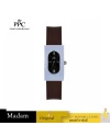 นาฬิกาข้อมือ PARIS POLO CLUB PPC-DF03-BR-BK DORÉE OVALE CARRÉ MODERN BROWN / BLACK นาฬิกาข้อมือ PARIS POLO CLUB PPC-DF03-BR-BK DORÉE OVALE CARRÉ MODERN BROWN / BLACK