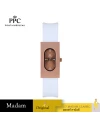 นาฬิกาข้อมือ PARIS POLO CLUB PPC-DF03-WE-CP DORÉE OVALE CARRÉ MODERN WHITE / COPPER	