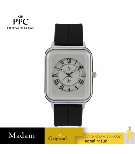 "นาฬิกาข้อมือ PARIS POLO CLUB PPC-DH01-BK-LGY  JEUNESSE QUAD EDGE ROMAN DATE BLACK / LIGHT GREY"	