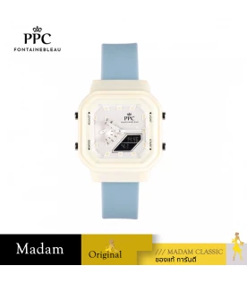 นาฬิกาข้อมือ PARIS POLO CLUB PPC-DJ04-BU-WE ZÉRO MULTI-FUNCTION BLUE / WHITE	